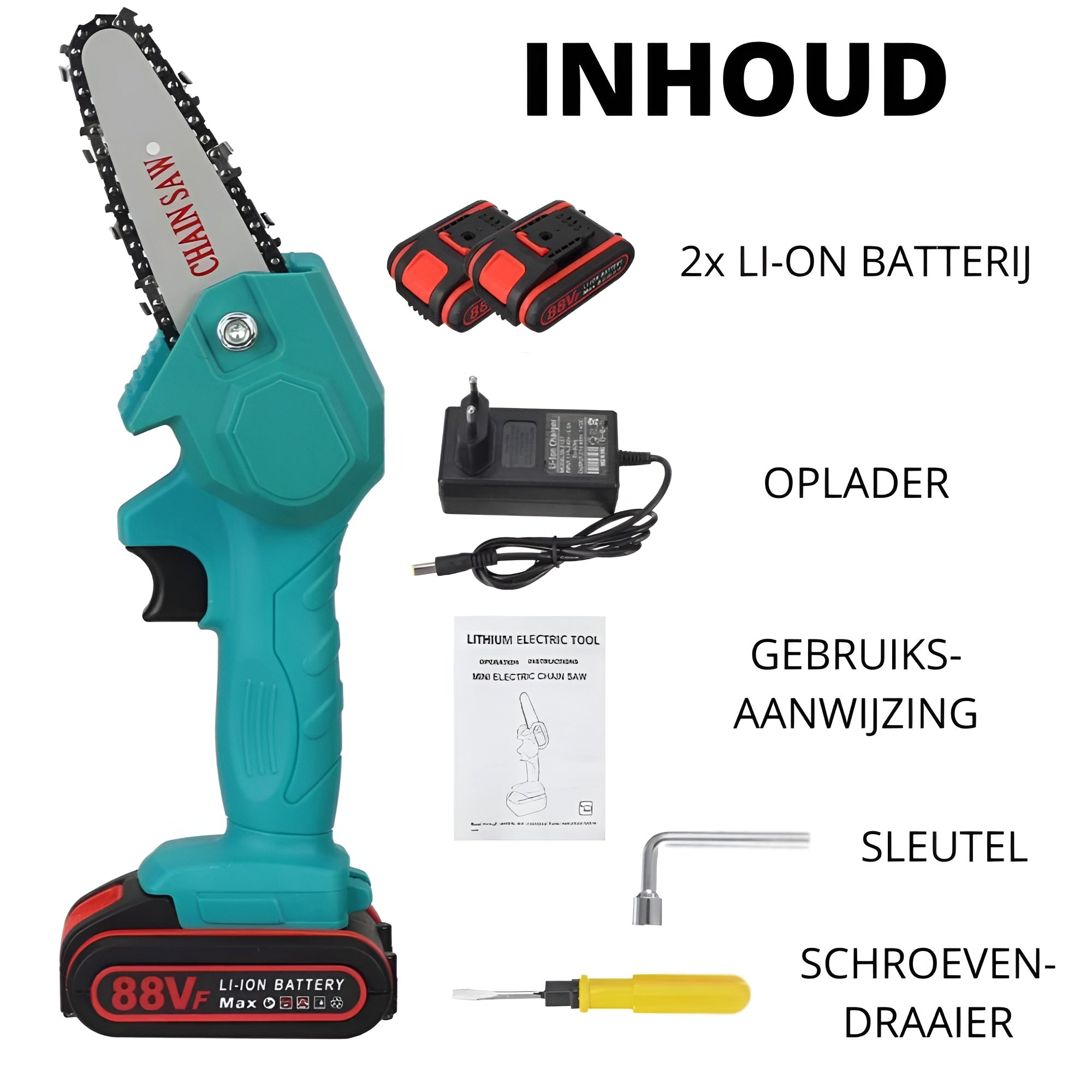 Arborix – Battery Powered Mini Chainsaw for Pruning and Garden Care