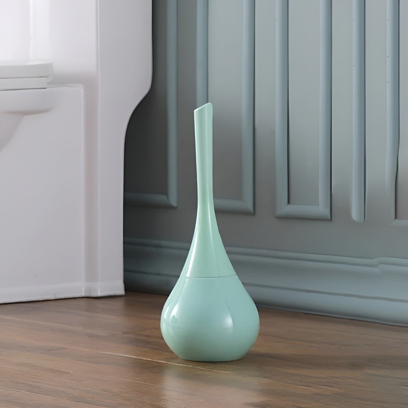 LustraClean – Toilet Brush Hygienic Modern Splash Resistant Bathroom Tool