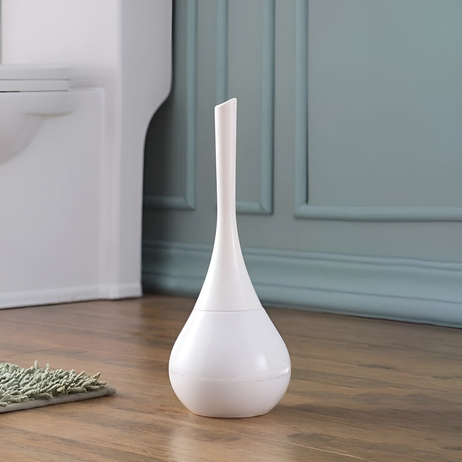 LustraClean – Toilet Brush Hygienic Modern Splash Resistant Bathroom Tool