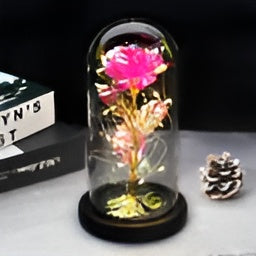 RoseGloria – Eternal LED Rose in Glass Dome Romantic Gift Decor