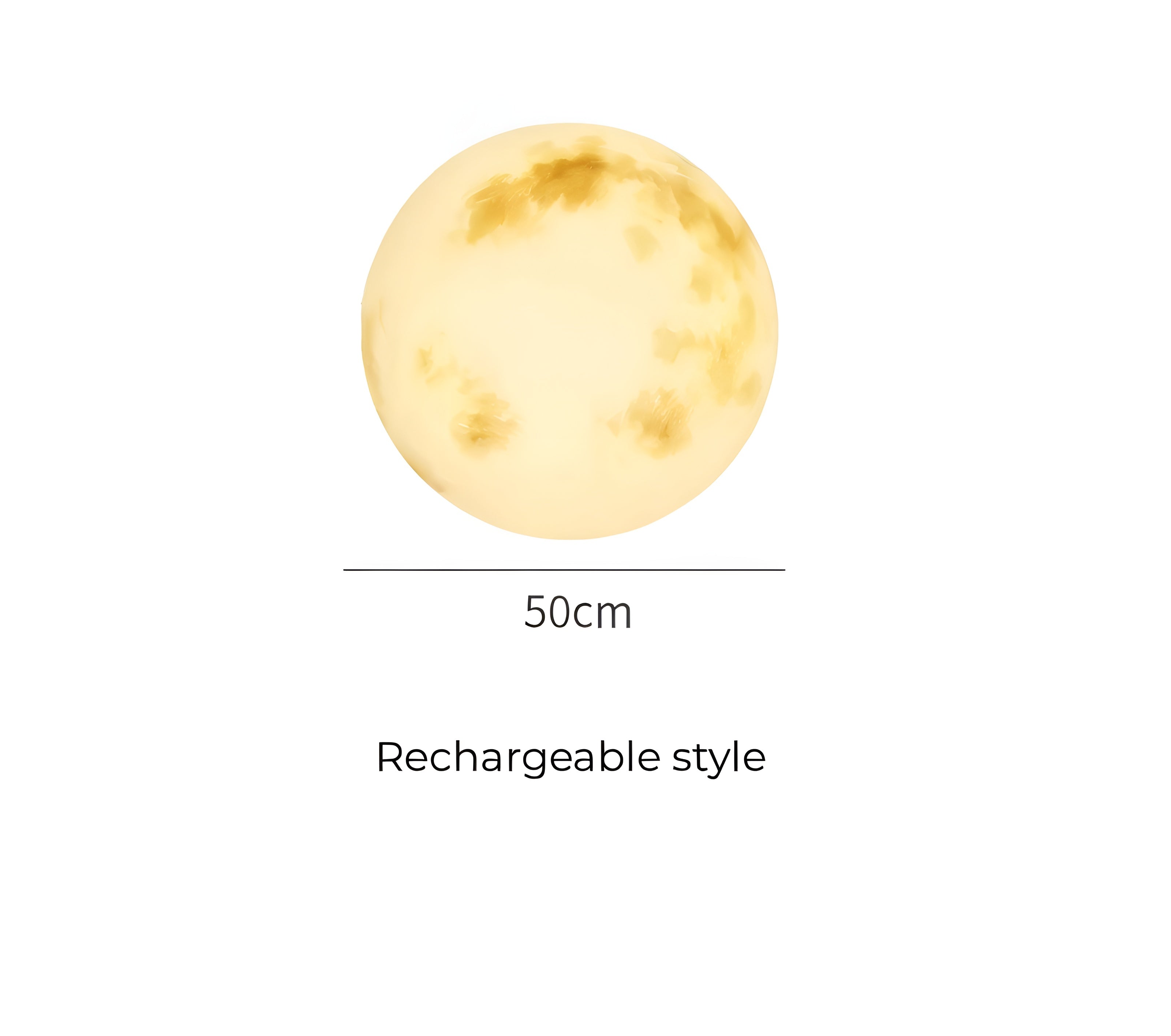 LunaLumena – Solar Moon Garden Light a Warm LED Outdoor Decoration