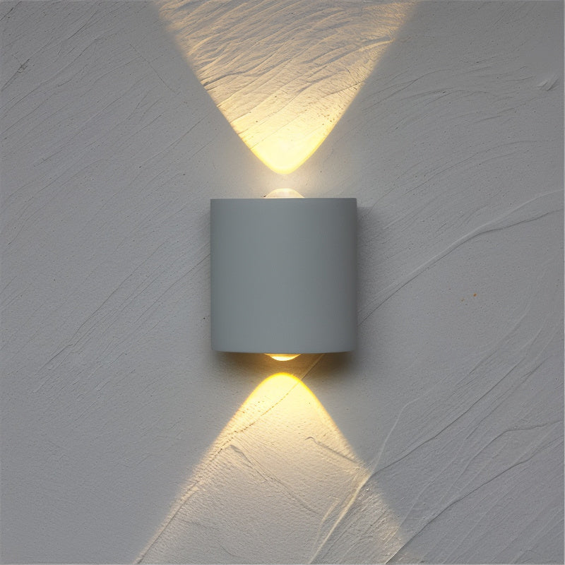 LichtAura – Modern square LED wall lamp for bedroom & living room
