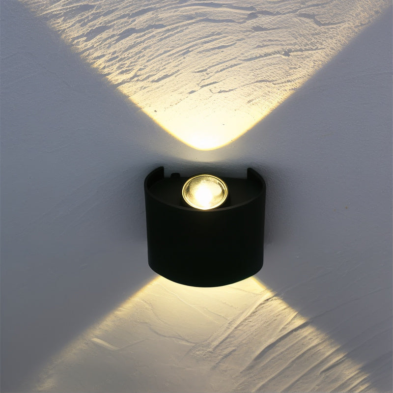 LichtAura – Modern square LED wall lamp for bedroom & living room