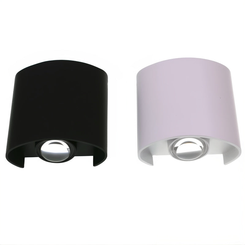 LichtAura – Modern square LED wall lamp for bedroom & living room