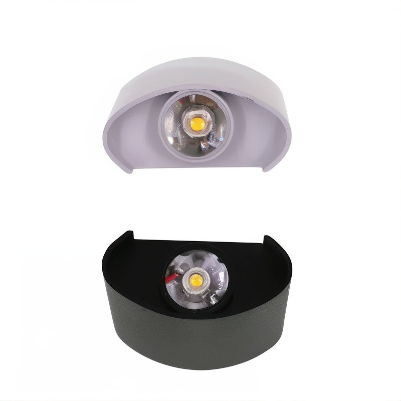 LichtAura – Modern square LED wall lamp for bedroom & living room