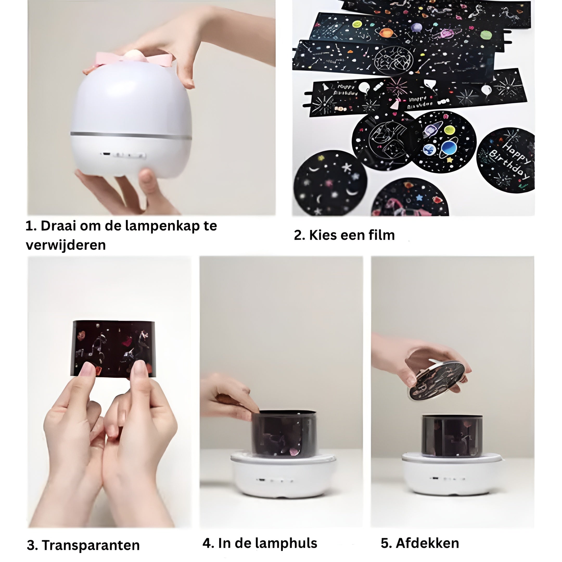 Stellumo – Night Light Projector for Kids with Starry Sky and LED Effects