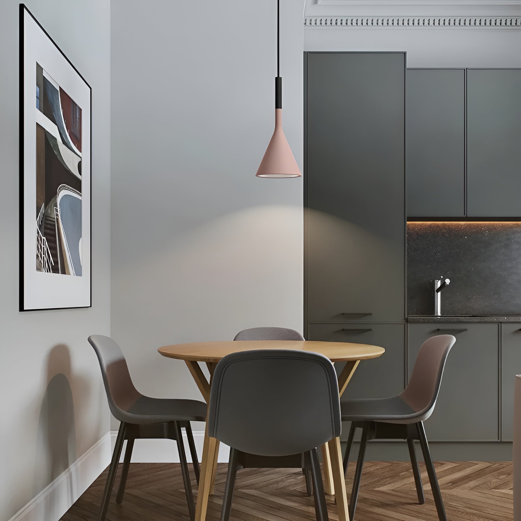 CementoGlow – Modern Concrete Pendant Light for Stylish Interiors