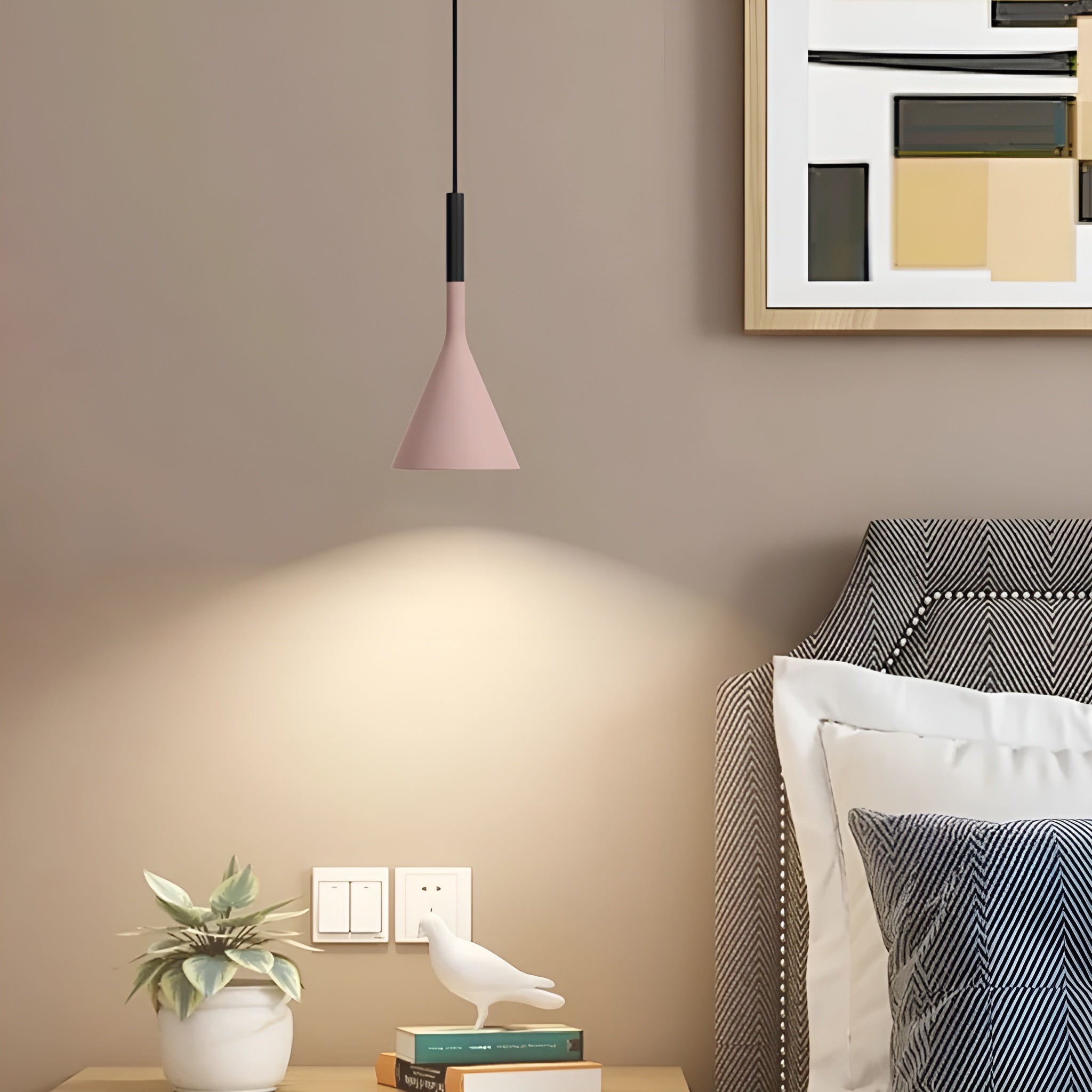 CementoGlow – Modern Concrete Pendant Light for Stylish Interiors
