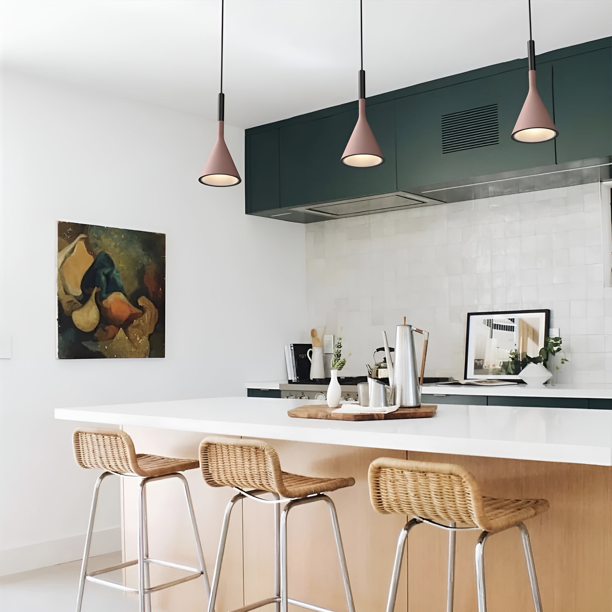 CementoGlow – Modern Concrete Pendant Light for Stylish Interiors