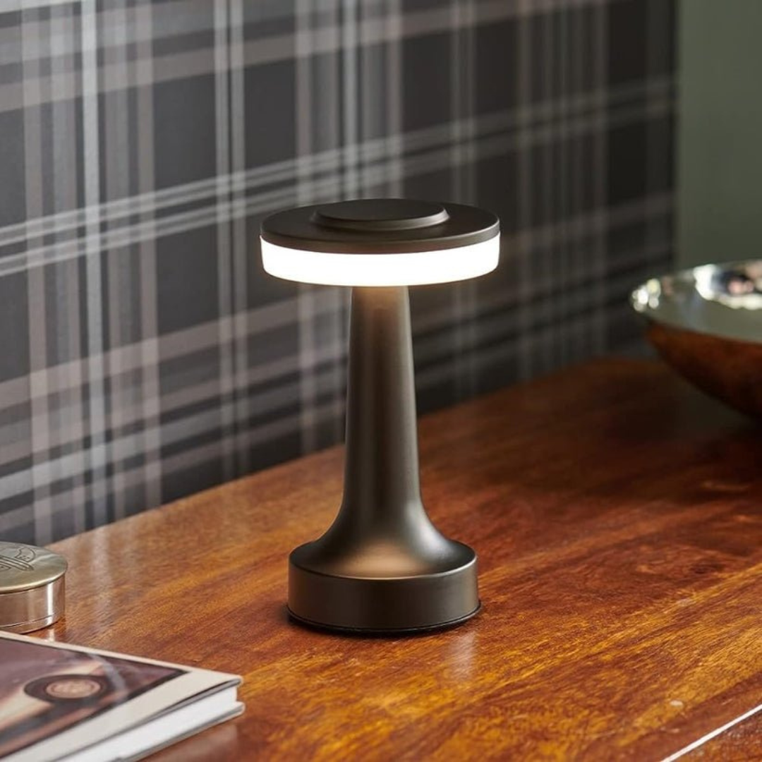 GlowVera – Cordless Dimmable LED Table Lamp