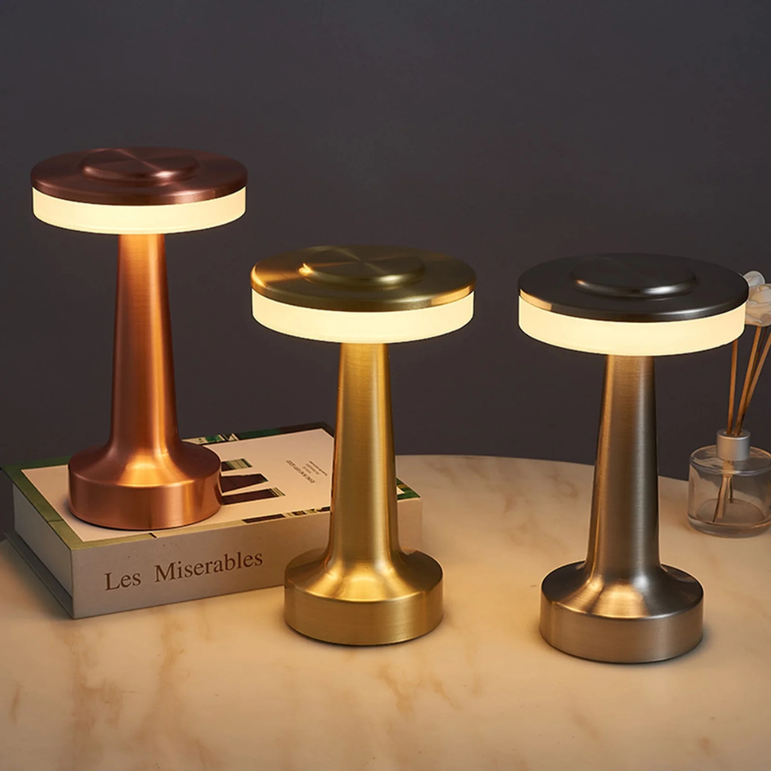 GlowVera – Cordless Dimmable LED Table Lamp
