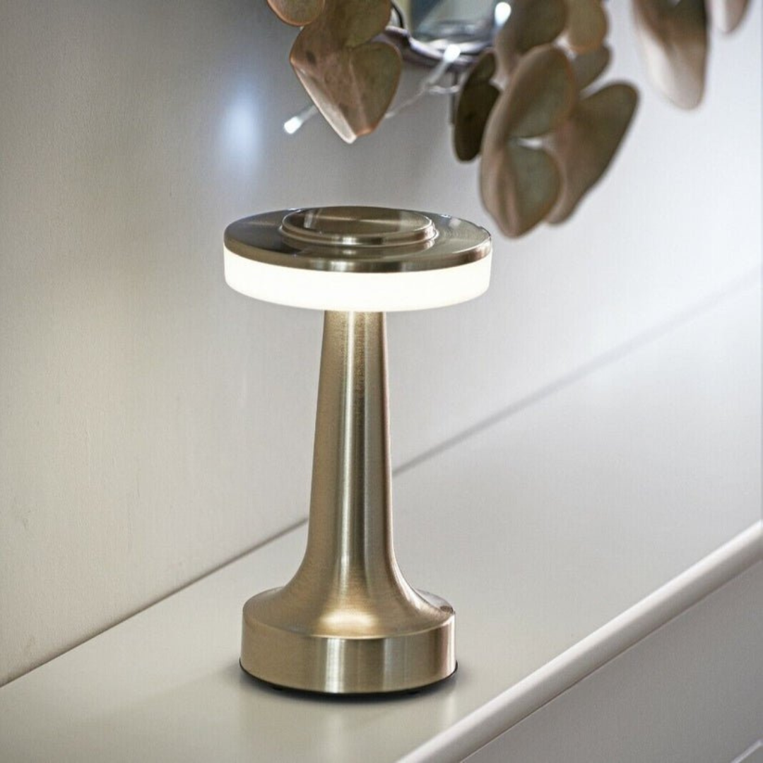 GlowVera – Cordless Dimmable LED Table Lamp