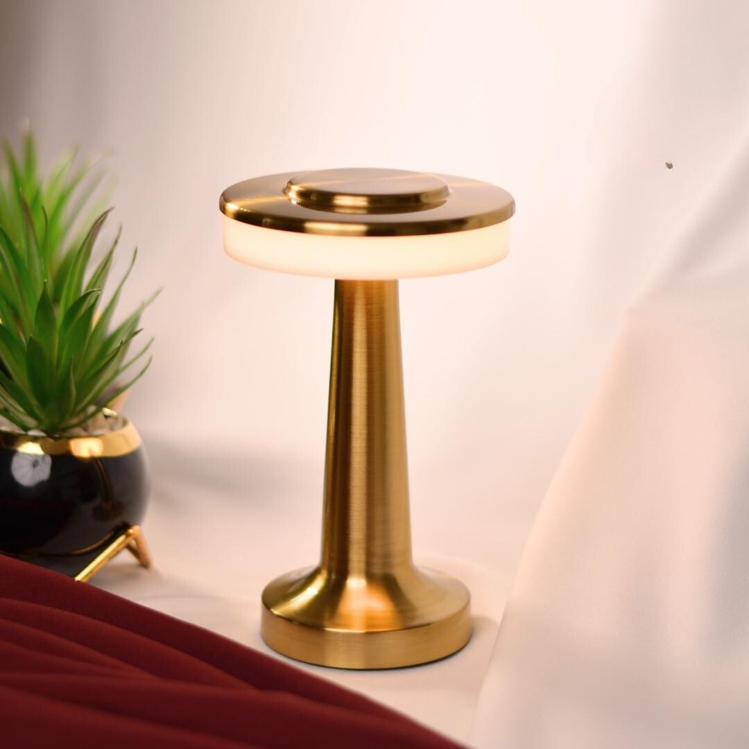 GlowVera – Cordless Dimmable LED Table Lamp