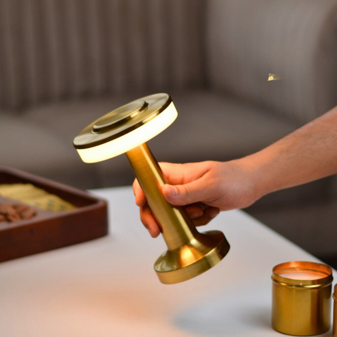 GlowVera – Cordless Dimmable LED Table Lamp