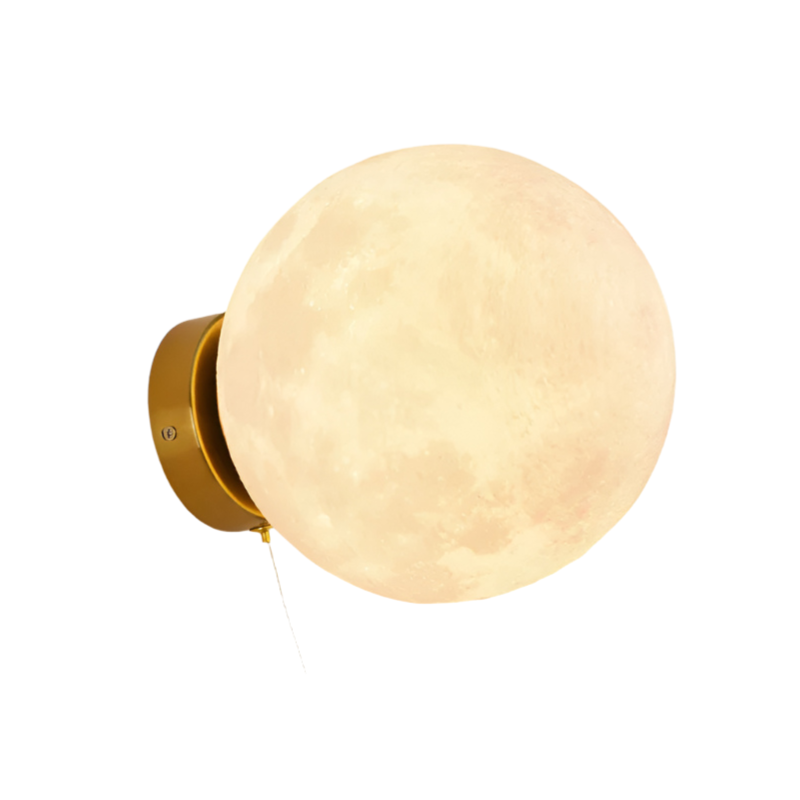 MoonVoyage – Astronaut moon-shaped LED wall lamp with USB power (5W)