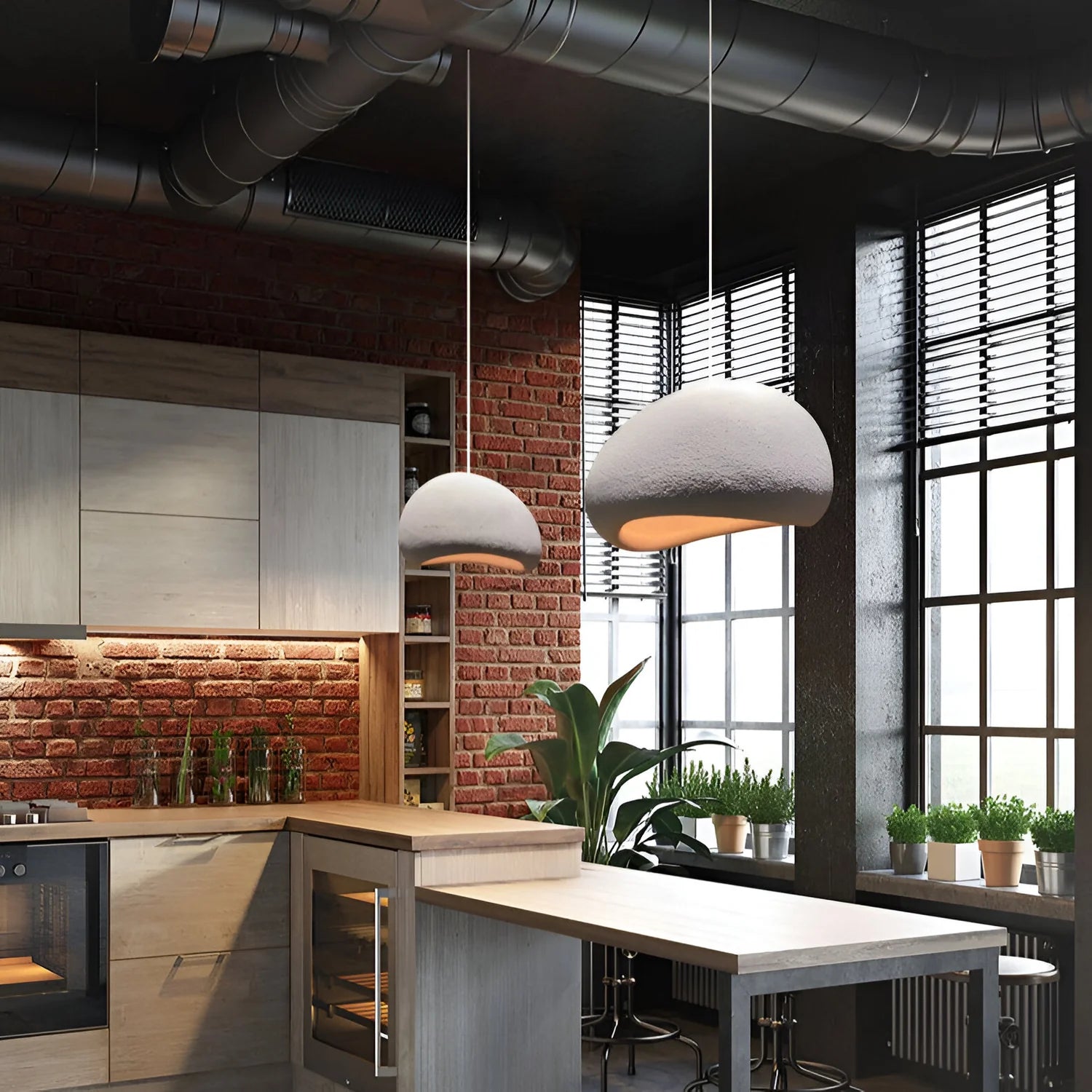 LumaSabi – Nordic Pendant Lamp Modern Wabi Sabi LED Hanging Light