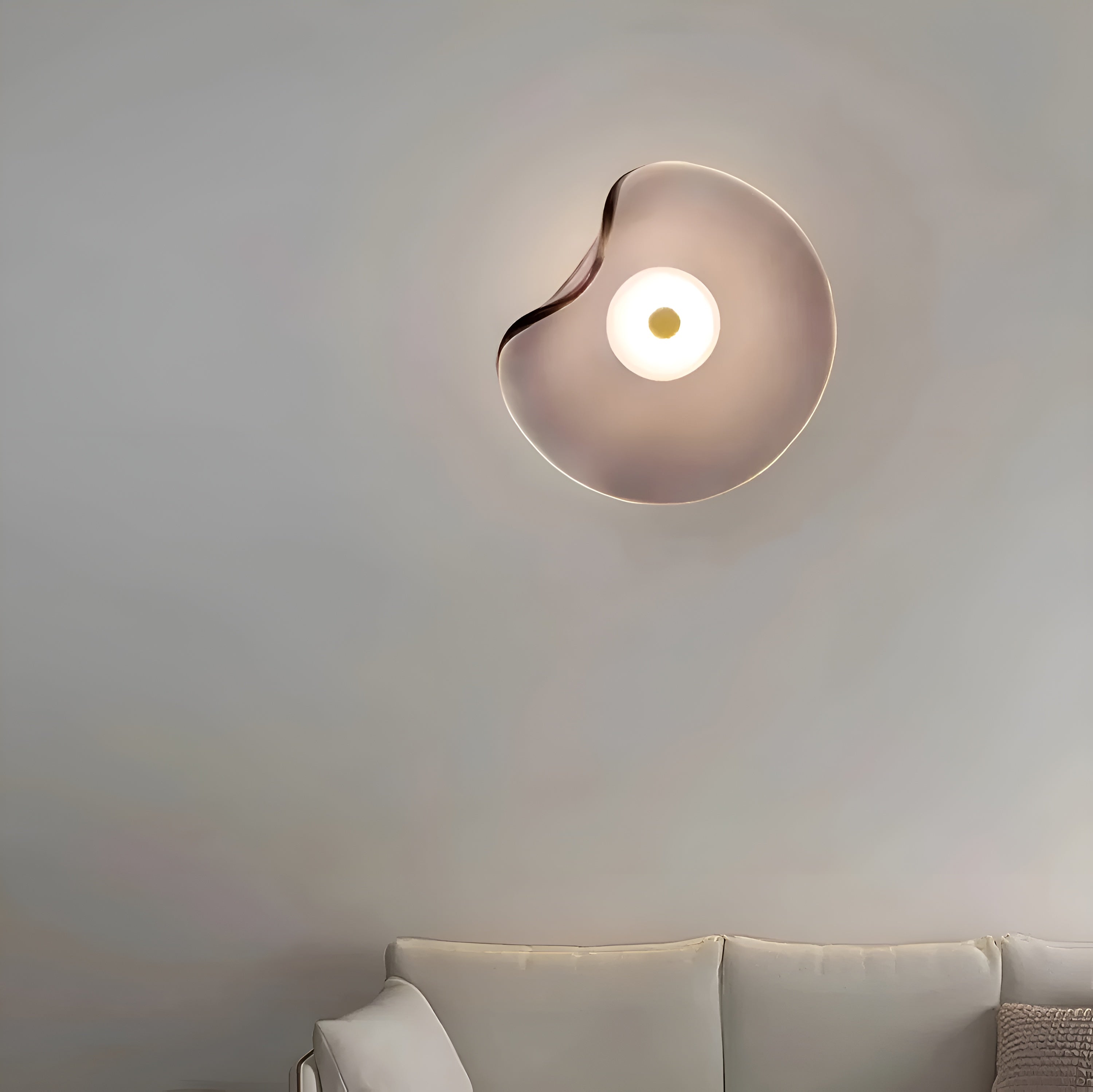 LumiVista – Nordic LED Glass Wall Lamp Modern Minimalist Home Lighting