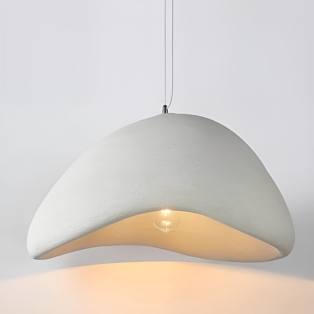 AetherGlow – Wabi Sabi Cloud Japandi Pendant Light for Serene Spaces