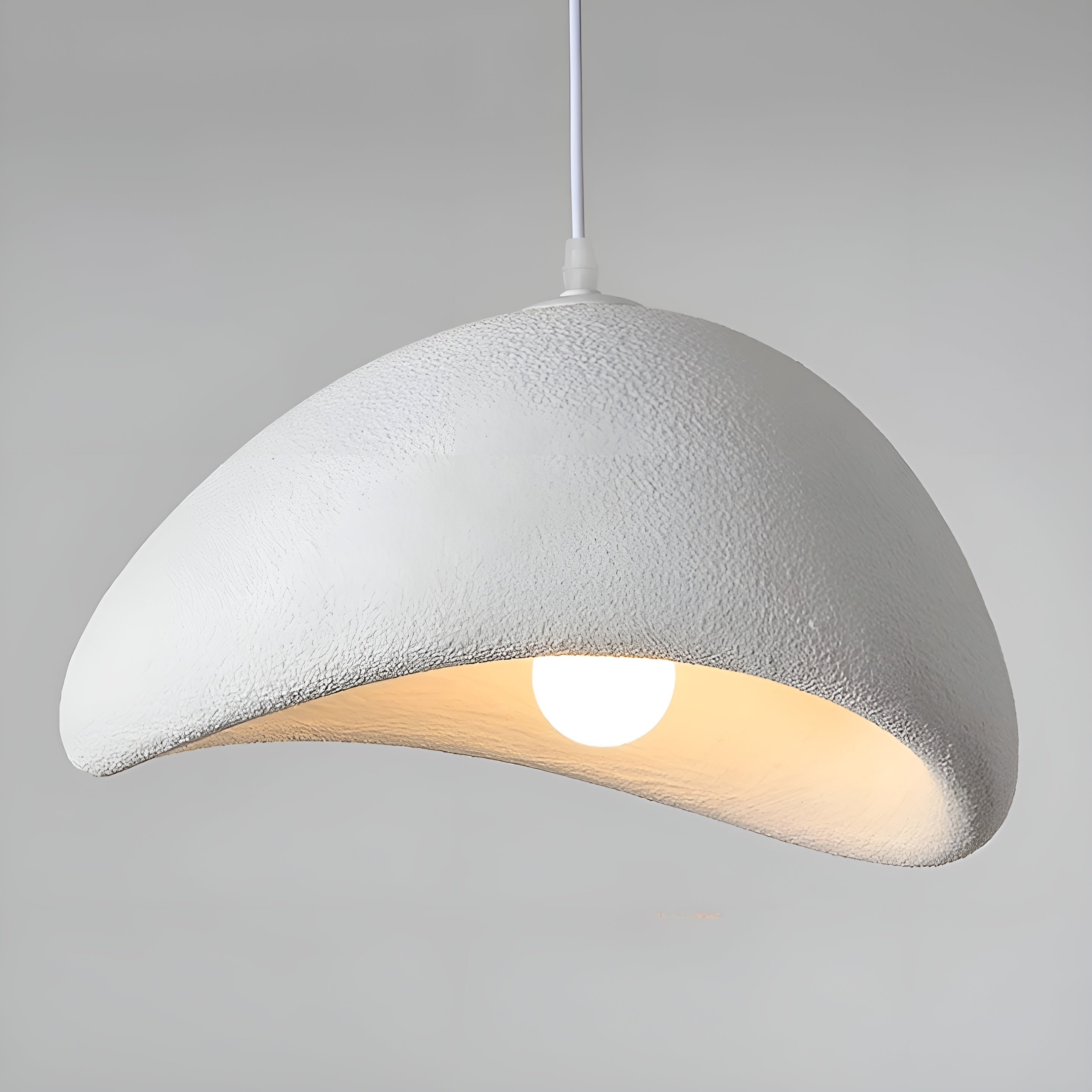 AetherGlow – Wabi Sabi Cloud Japandi Pendant Light for Serene Spaces