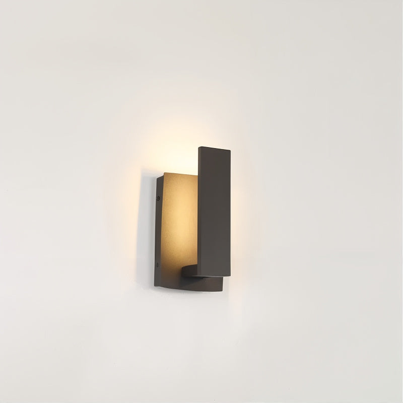 GlowShell – Outdoor waterproof LED wall light for garden & patio