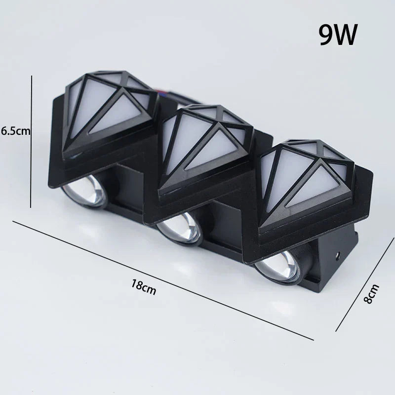 HydroLume – Sustainable waterproof LED outdoor wall lamp (IP65)