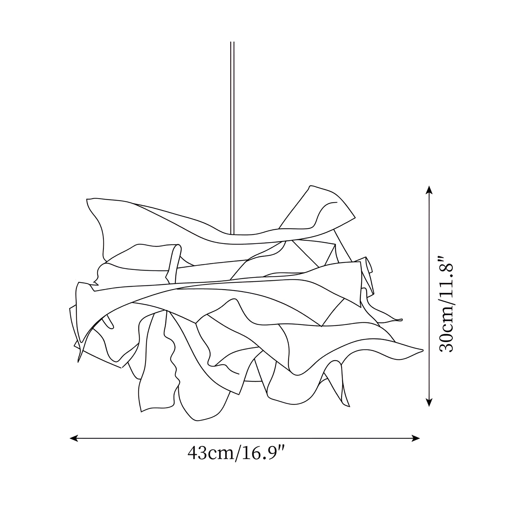 Cloudéa – Nordic Paper Cloud Pendant Light with Tri-Color LED Glow