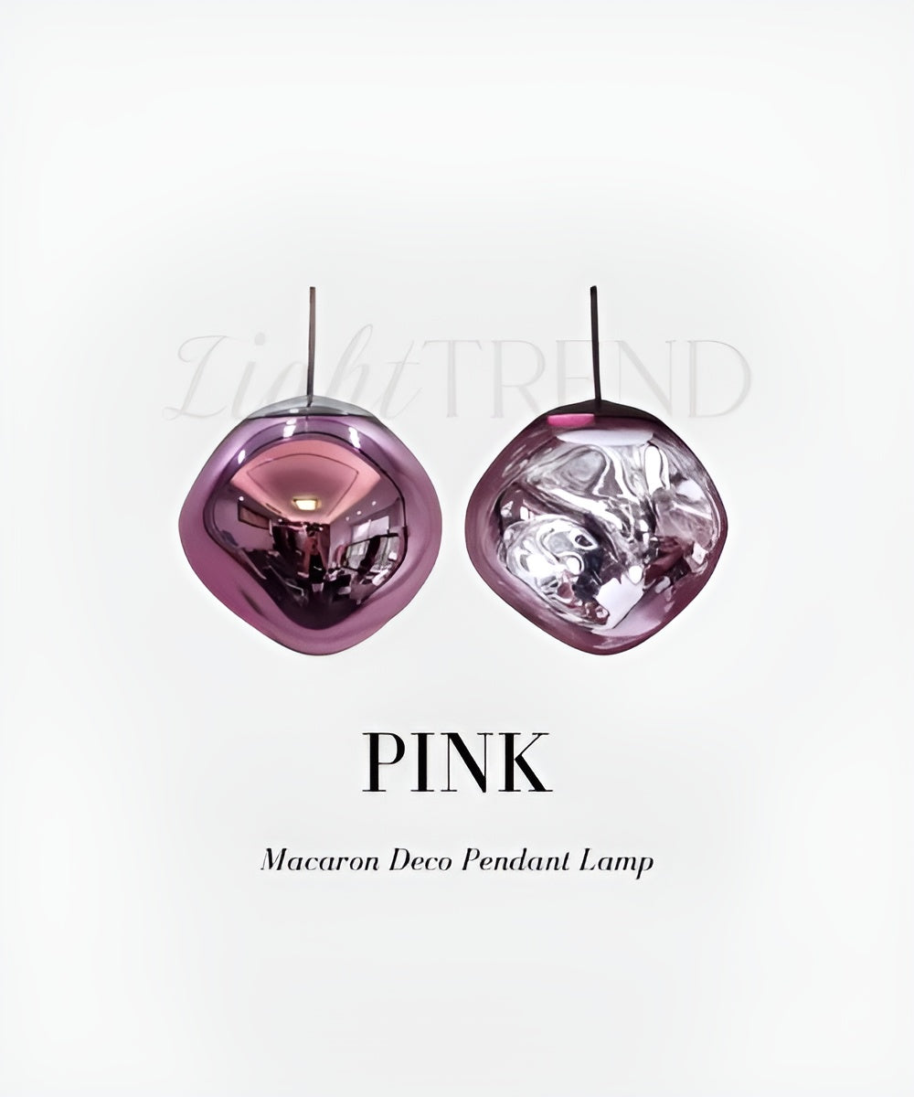 LumiMarble – Macaron Deco Pendant Light a Modern Reflective Home Lighting