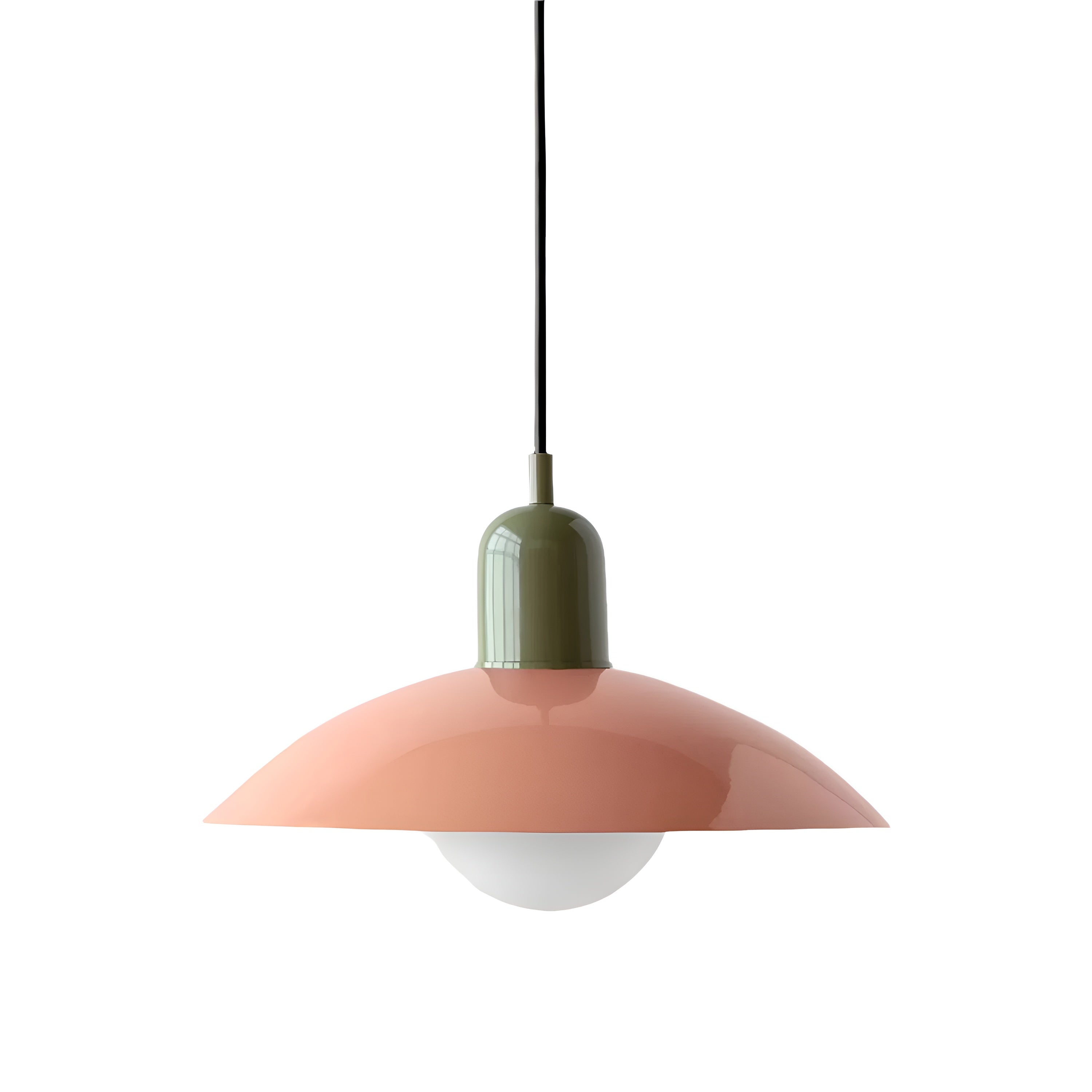 LineaGlow – Nordic Macaron Pendant Light Bauhaus Modern Hanging Lamp Adjustable for Dining Room Kitchen or Café