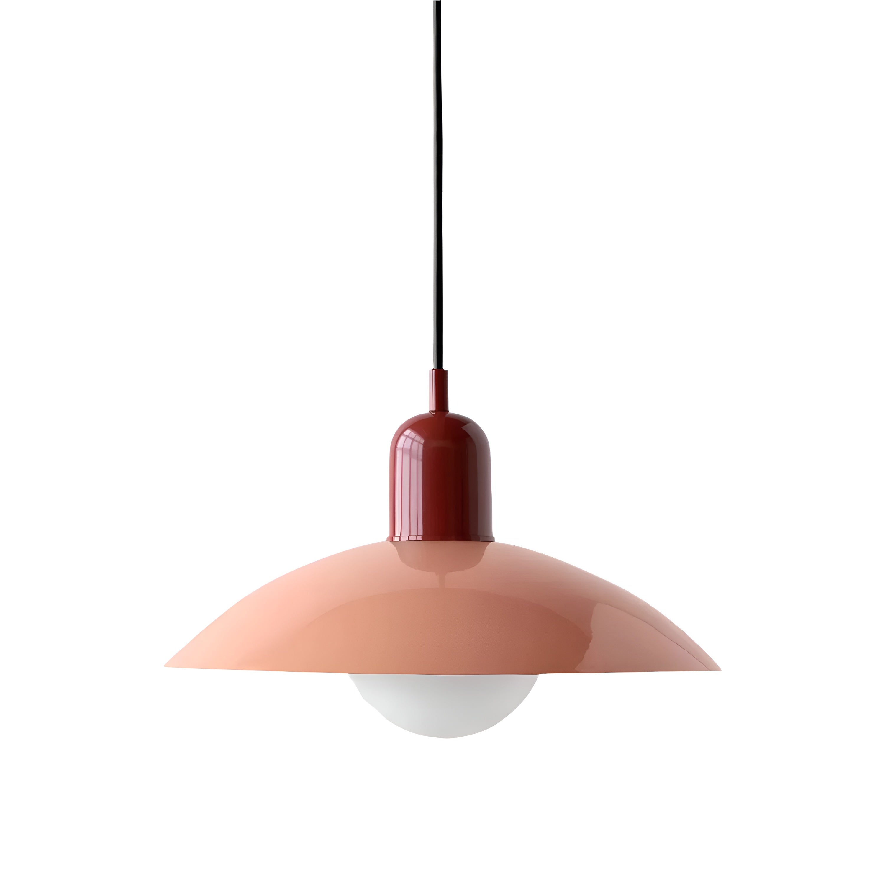 LineaGlow – Nordic Macaron Pendant Light Bauhaus Modern Hanging Lamp Adjustable for Dining Room Kitchen or Café