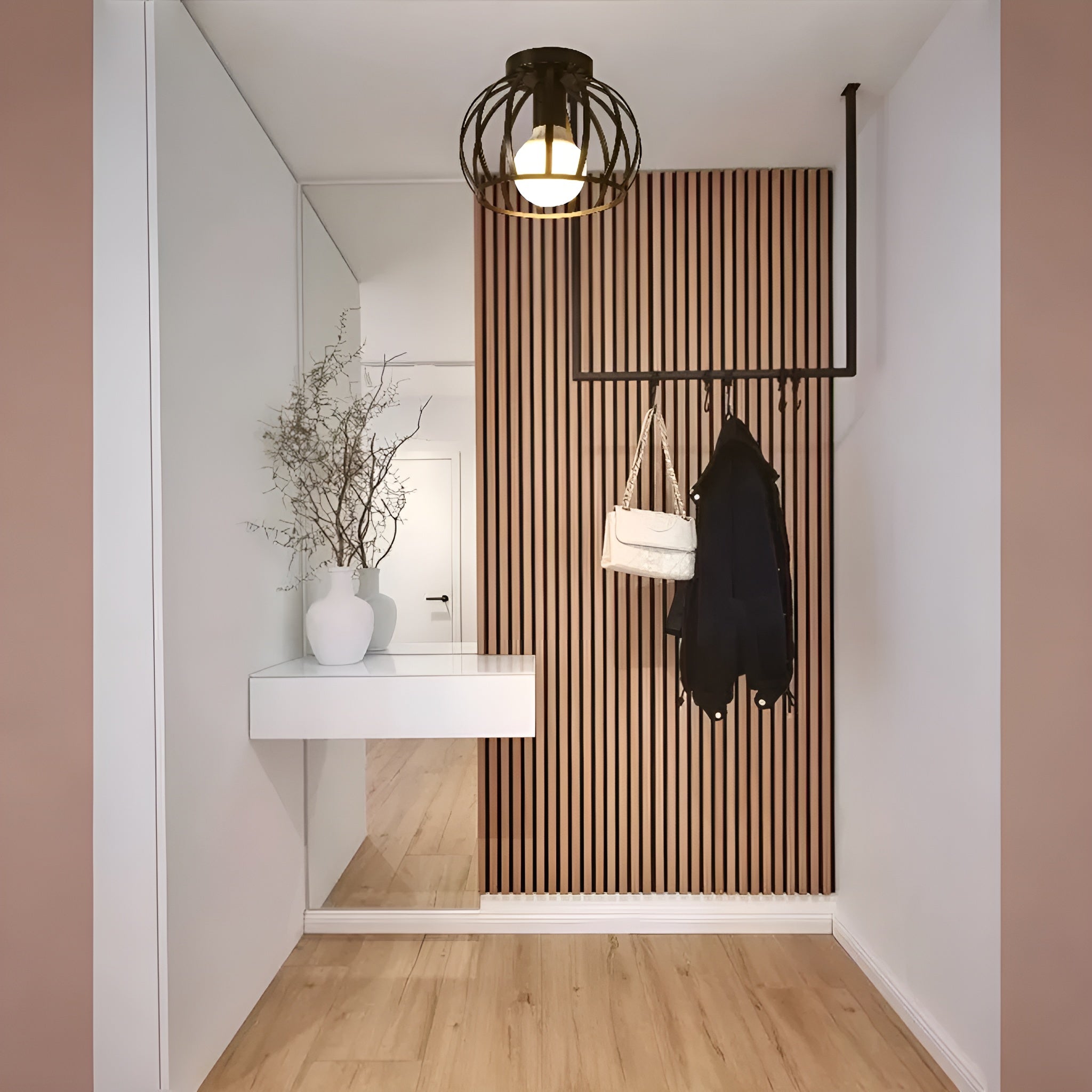 Forgeon – Industrial Black Ceiling Lamp with Minimalist Lighting Fixture