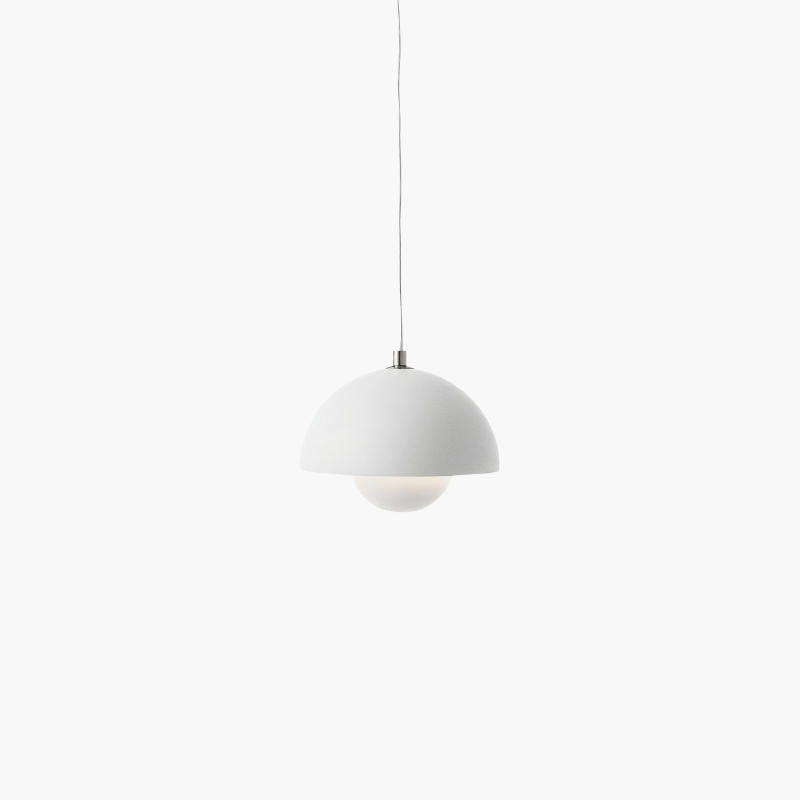 Prismalux - Half-round pendant lamp with warm LED light