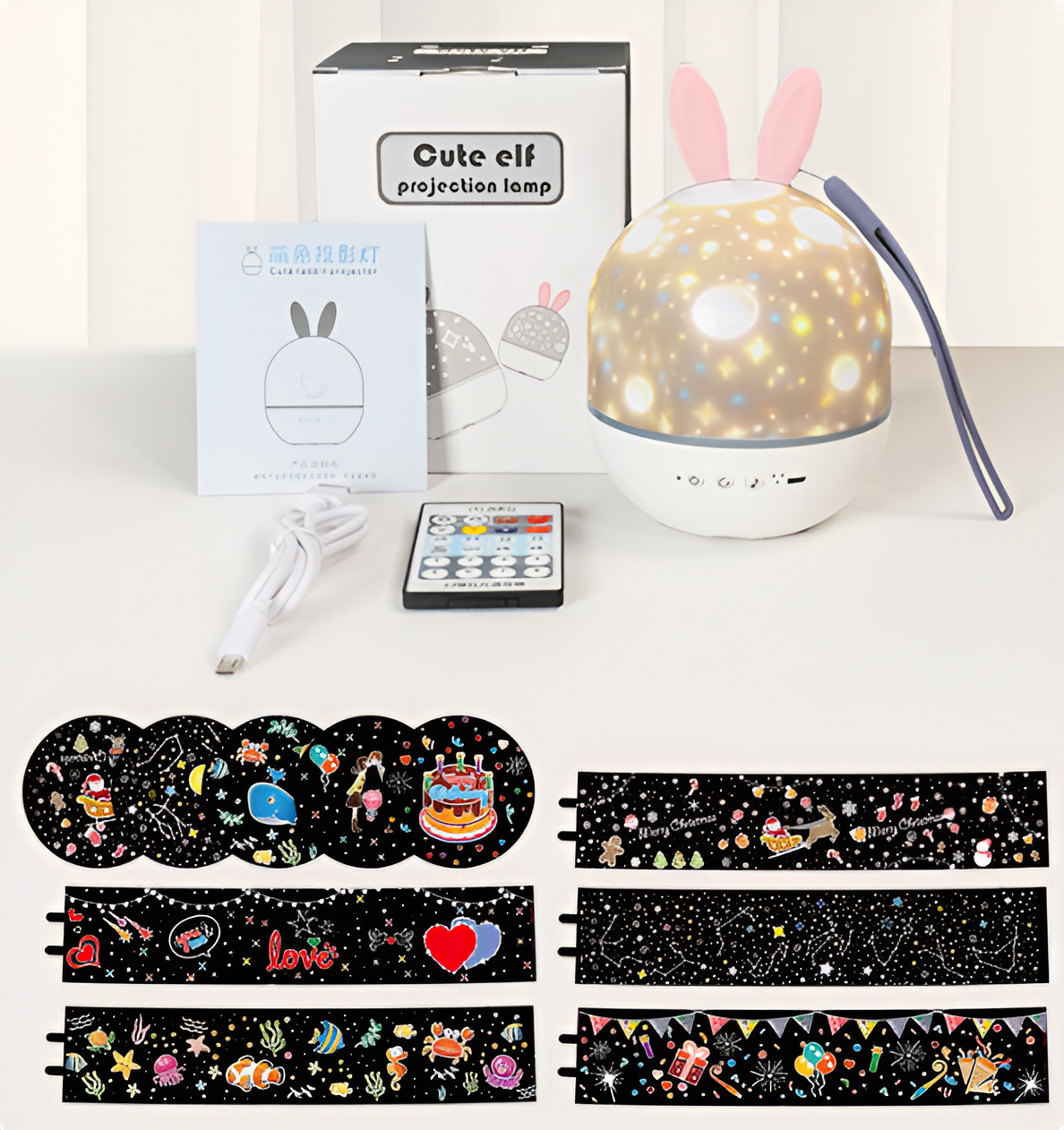 Stellumo – Night Light Projector for Kids with Starry Sky and LED Effects