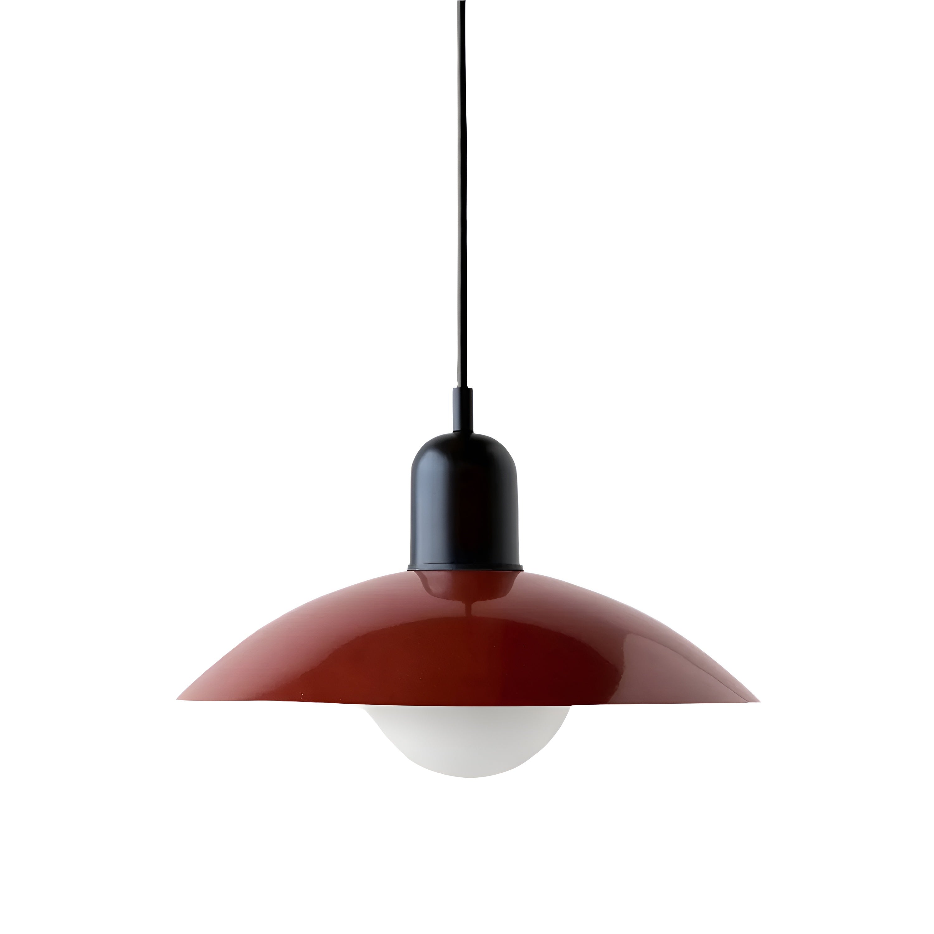 LineaGlow – Nordic Macaron Pendant Light Bauhaus Modern Hanging Lamp Adjustable for Dining Room Kitchen or Café