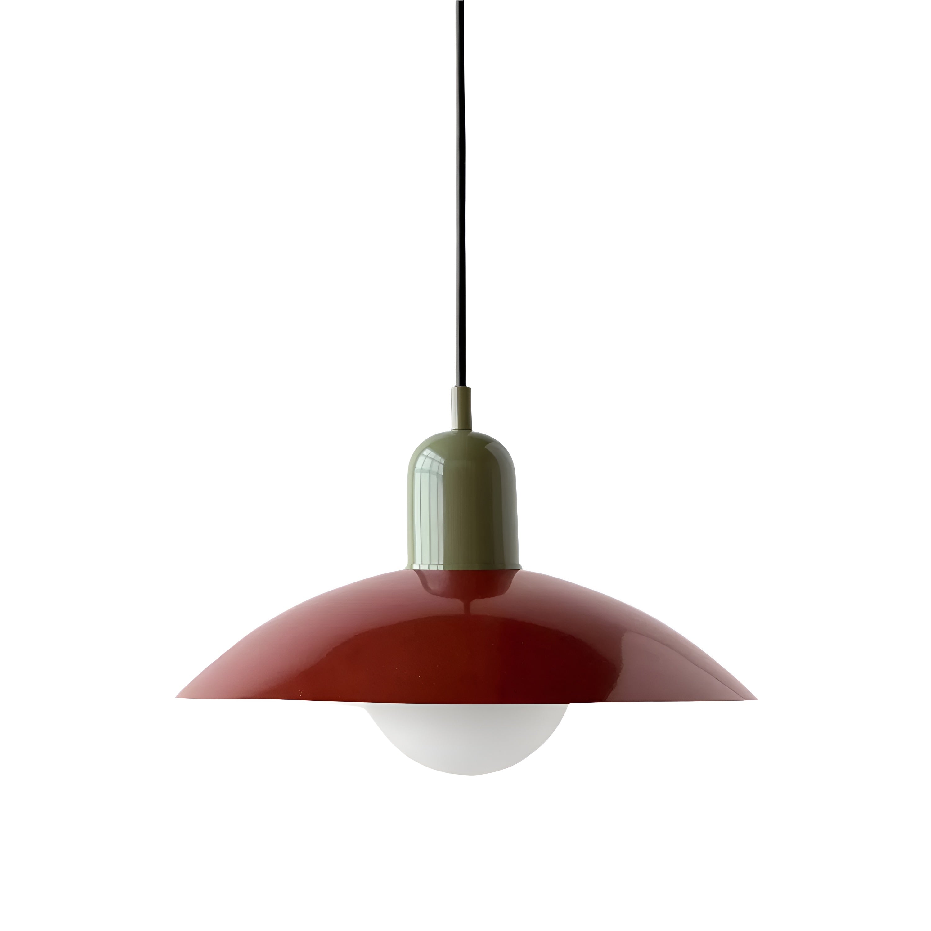 LineaGlow – Nordic Macaron Pendant Light Bauhaus Modern Hanging Lamp Adjustable for Dining Room Kitchen or Café