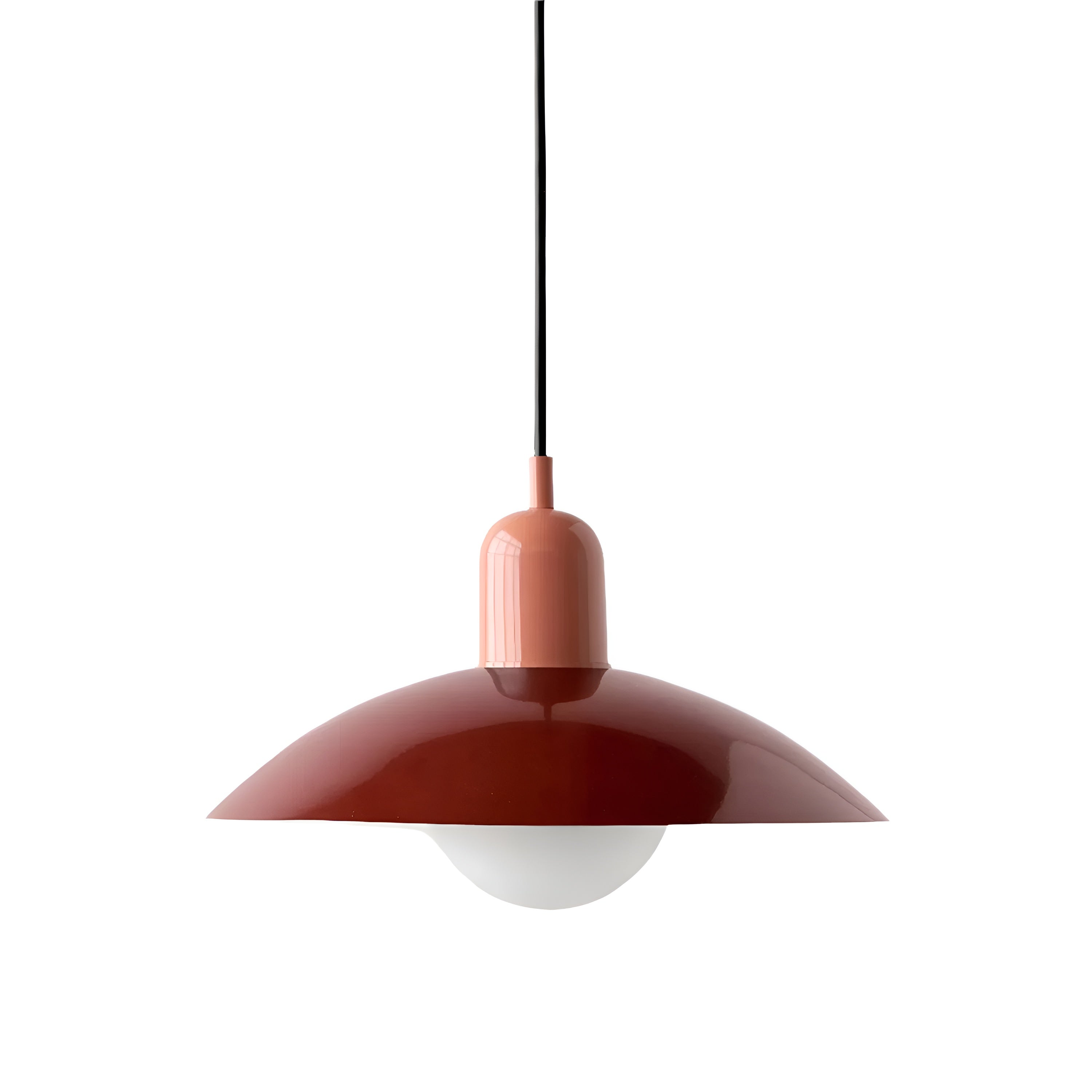 LineaGlow – Nordic Macaron Pendant Light Bauhaus Modern Hanging Lamp Adjustable for Dining Room Kitchen or Café