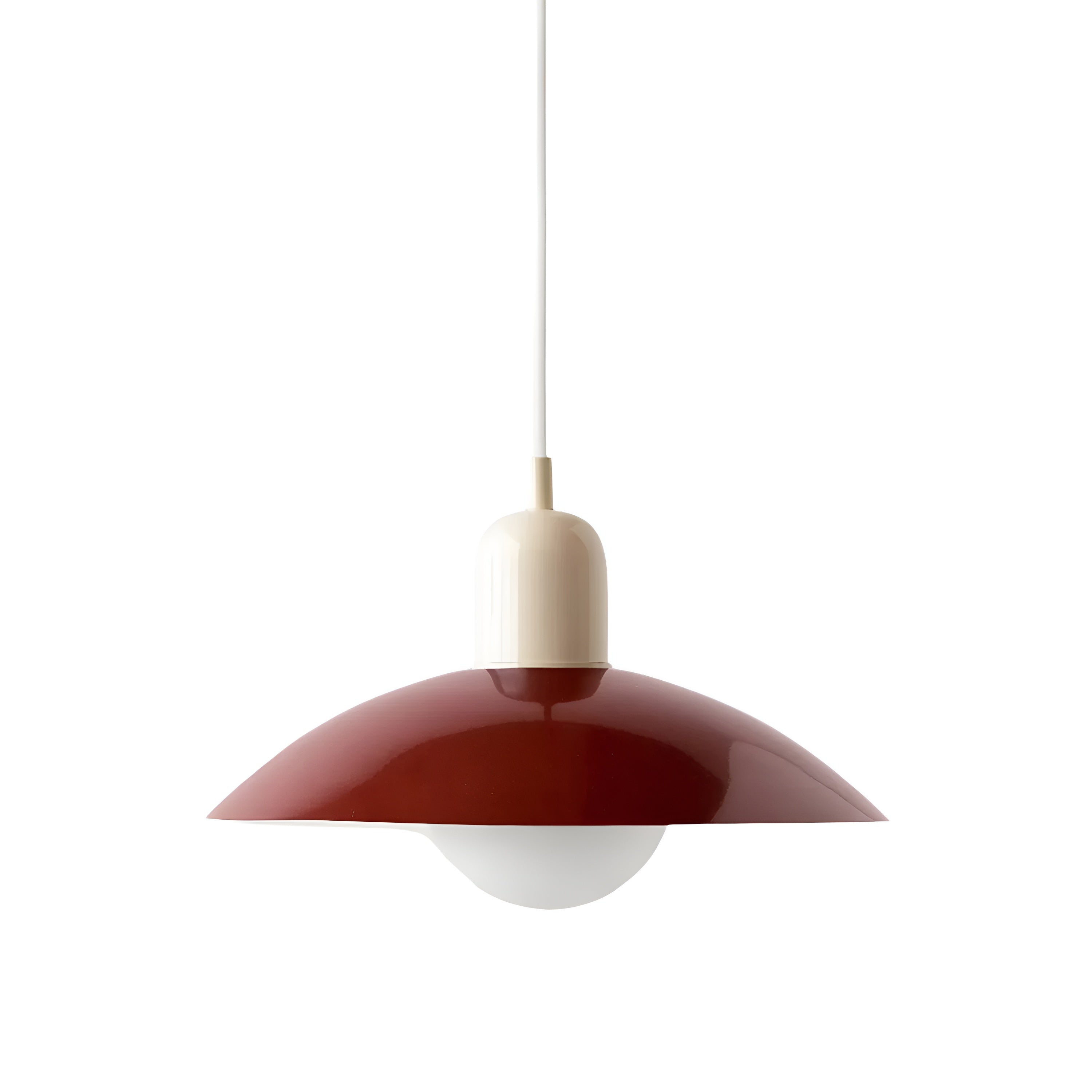 LineaGlow – Nordic Macaron Pendant Light Bauhaus Modern Hanging Lamp Adjustable for Dining Room Kitchen or Café