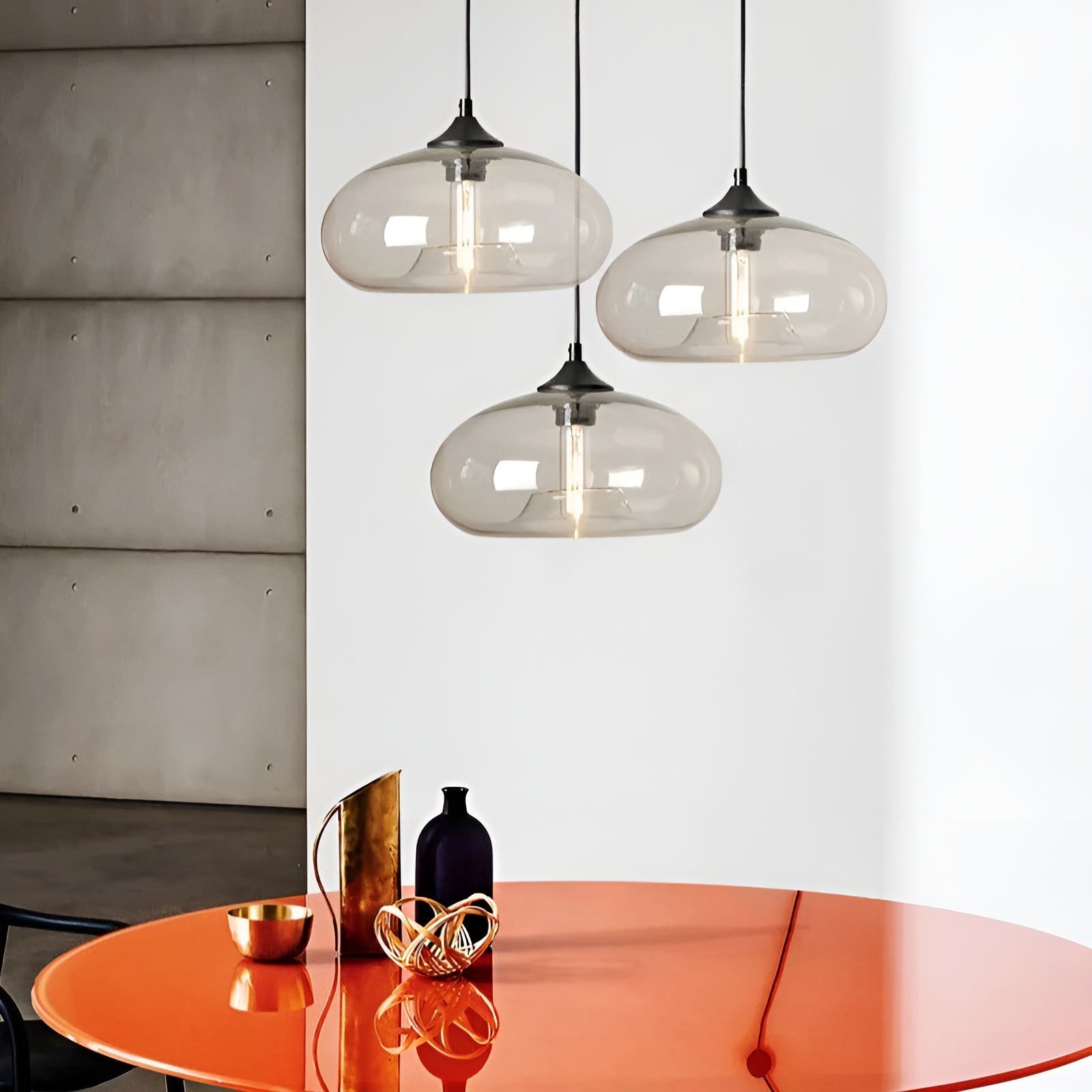 LumiDawn – Glass Pendant Light with Elegant Ambient Glow