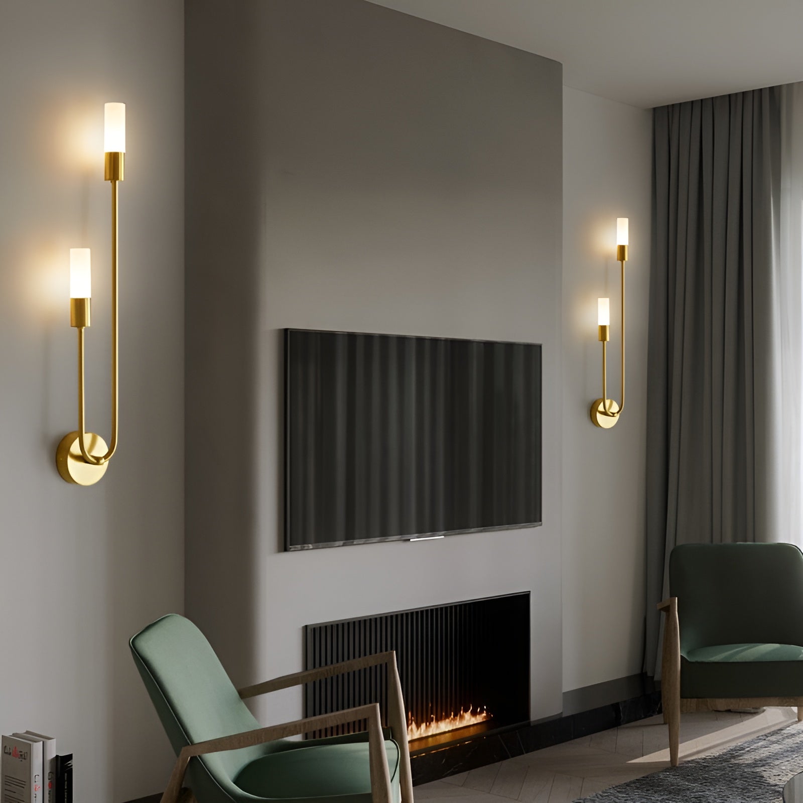 LumiSpire – Sleek LED Wall Light with Warm Ambient Modern Illumination