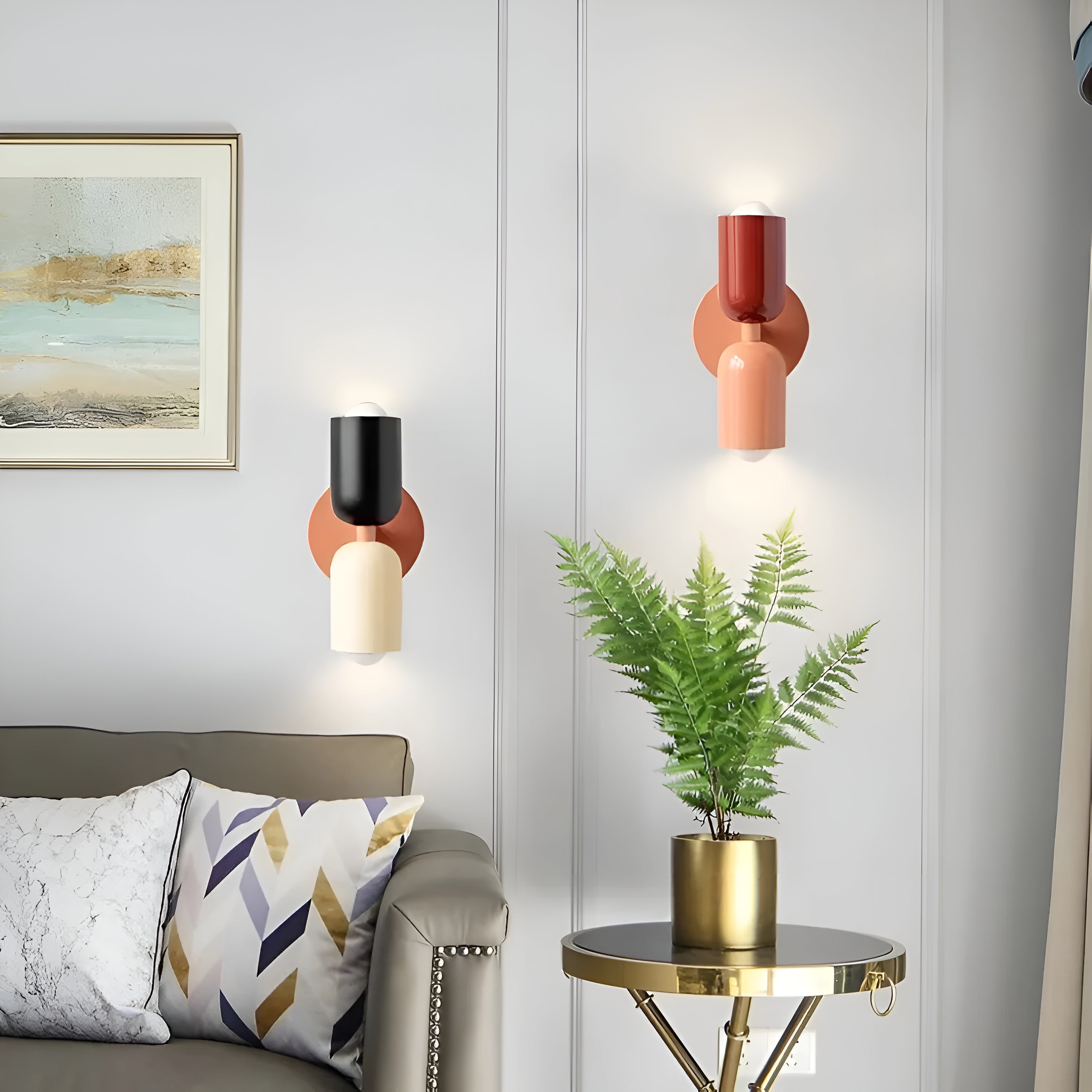 GlowVibe – Modern Sleek Wall Lamp with Minimalist LED Light Fixture