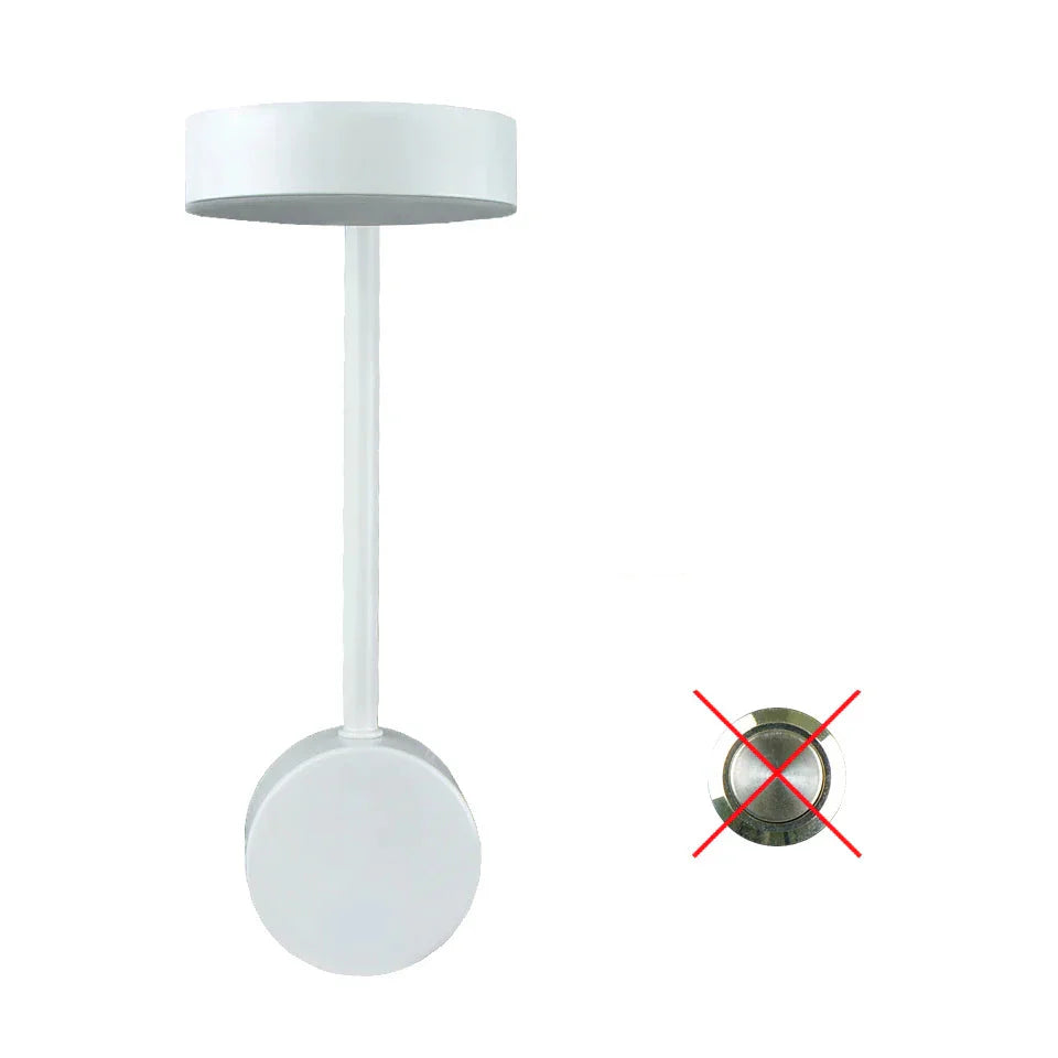 LumoraSpin – Rotating gold LED wall lamp with 350° adjustable light (7W)