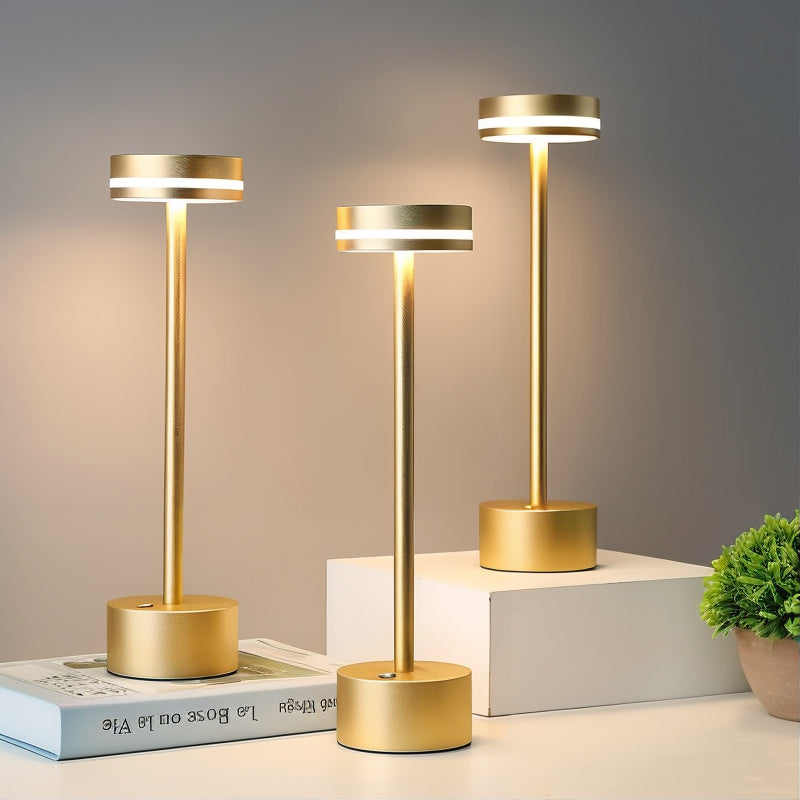 StellaGlow – Cordless Waterproof LED Table Lamp with Touch Dimming for Indoor & Outdoor Use