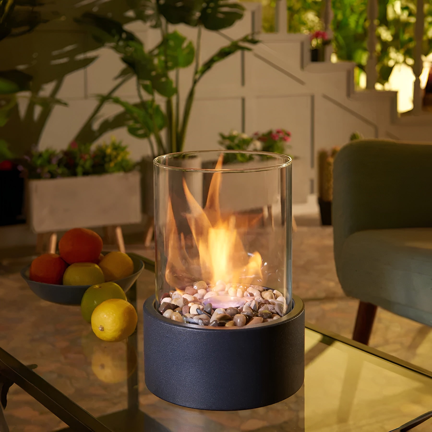 Flamara – Modern Portable Ethanol Fireplace for Indoor & Outdoor Use