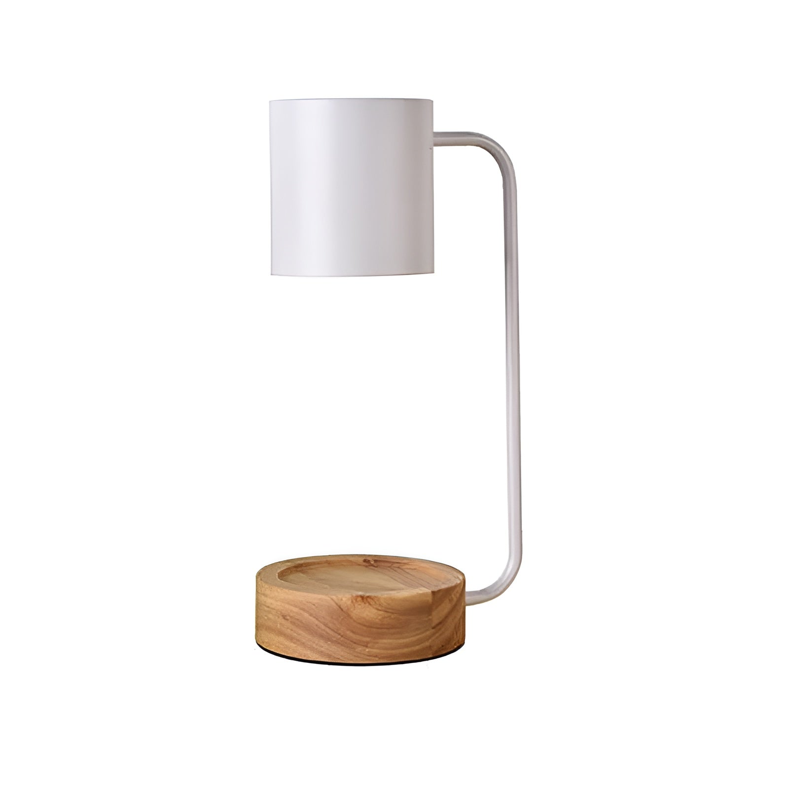 MeloGlow – Japanese Minimalist Wood Dimming Table Lamp LED Light