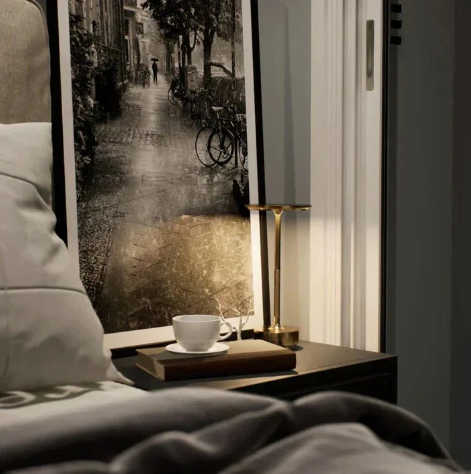 Glimmera – Rechargeable LED wireless table lamp with dimmable light & touch control