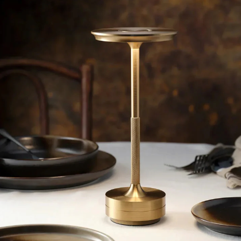 Glimmera – Rechargeable LED wireless table lamp with dimmable light & touch control