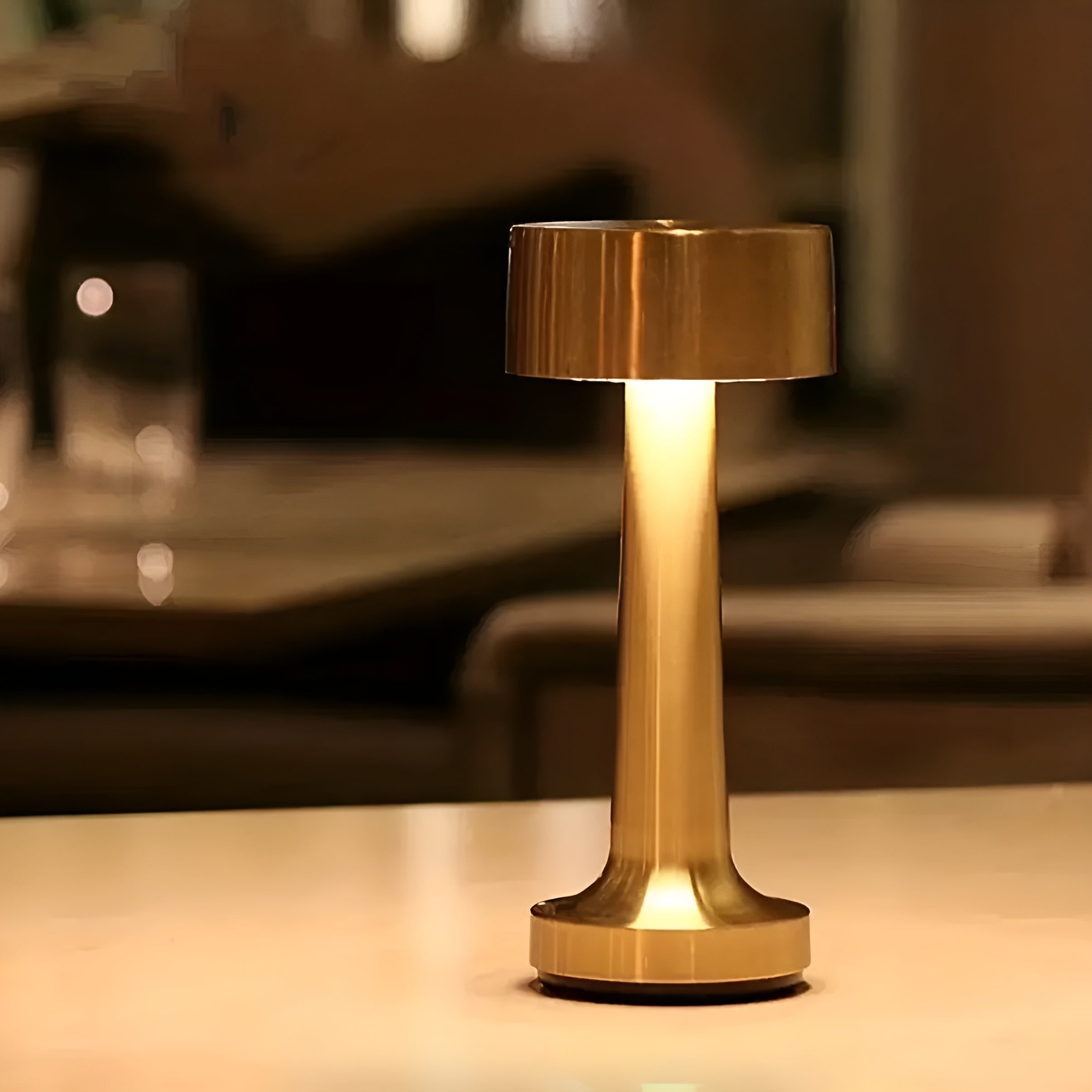 LumiSculpt β Cordless Dimmable LED Table Lamp with Modern Rechargeable Light