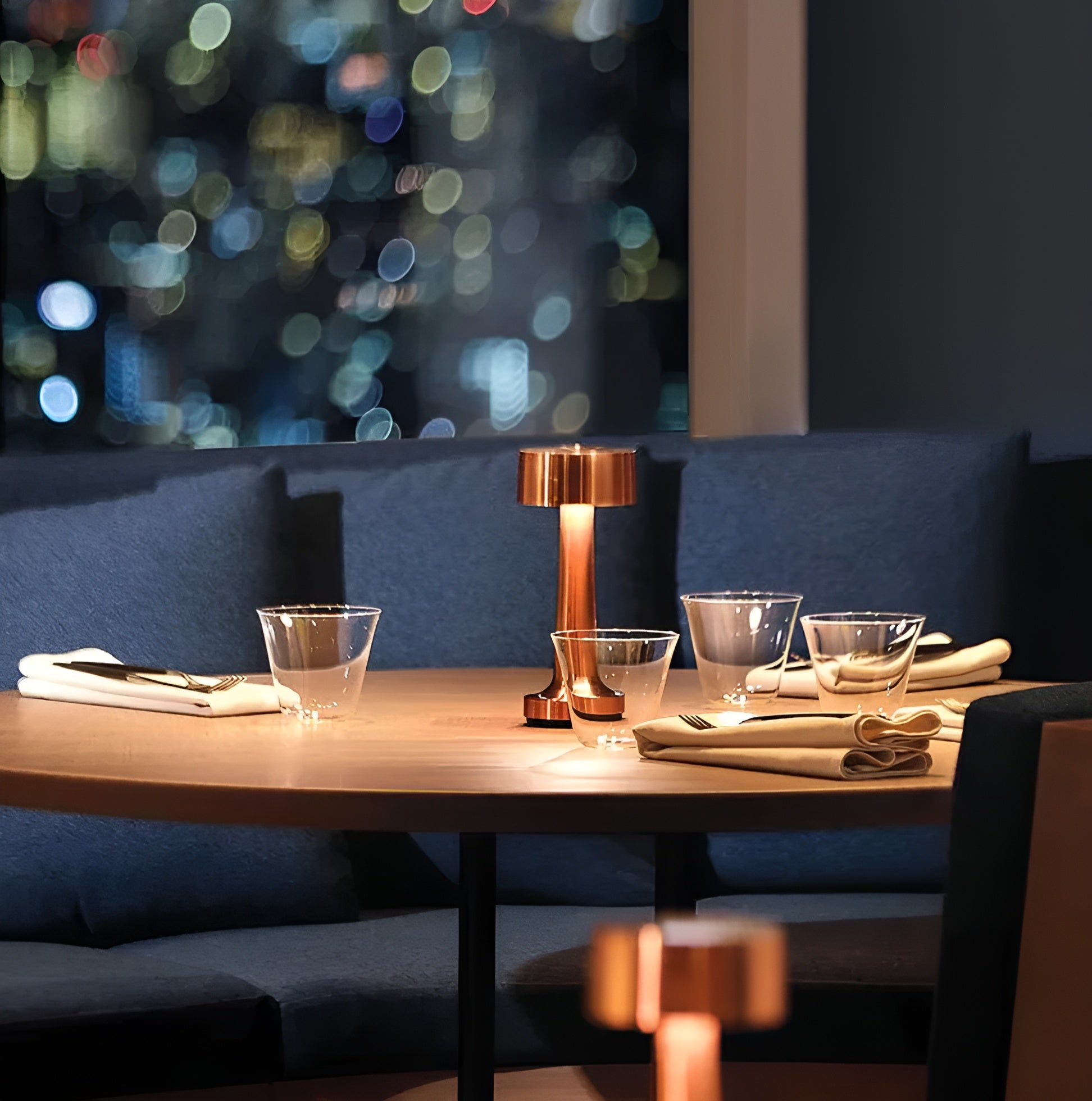 LumiSculpt – Cordless Dimmable LED Table Lamp with Modern Rechargeable Light