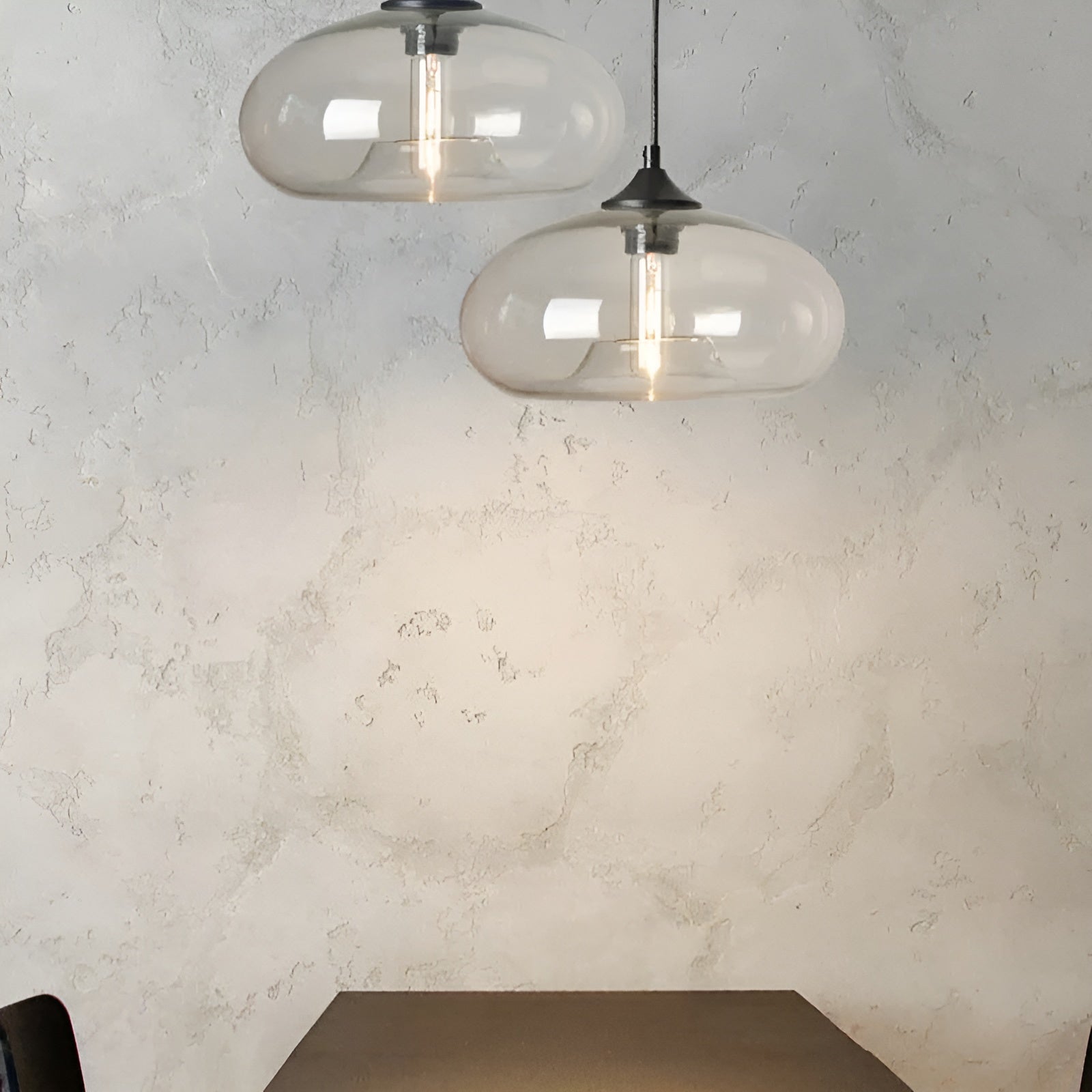 LumiDawn – Glass Pendant Light with Elegant Ambient Glow