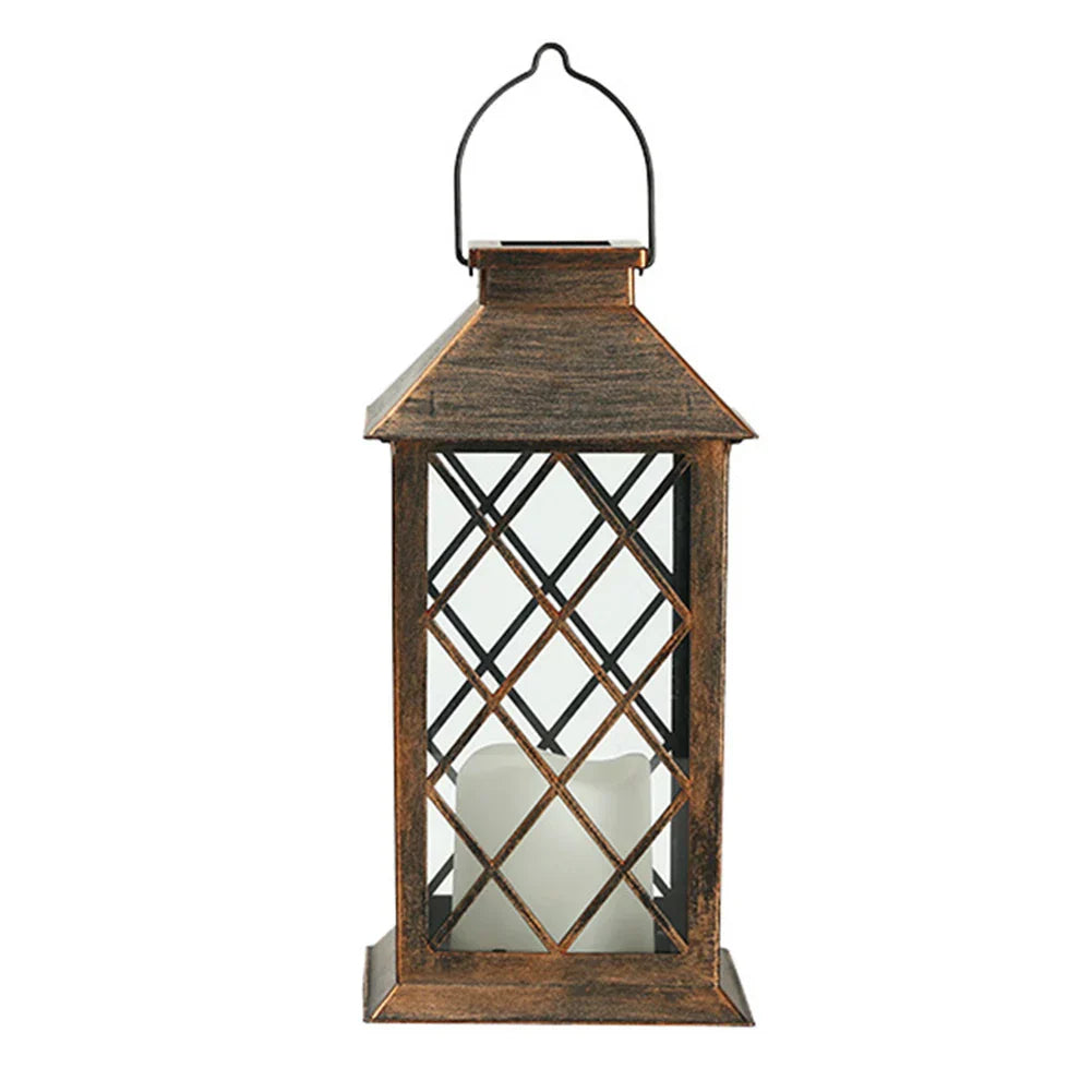 SunGlow – Solar-powered garden lantern with warm LED light (29 cm)