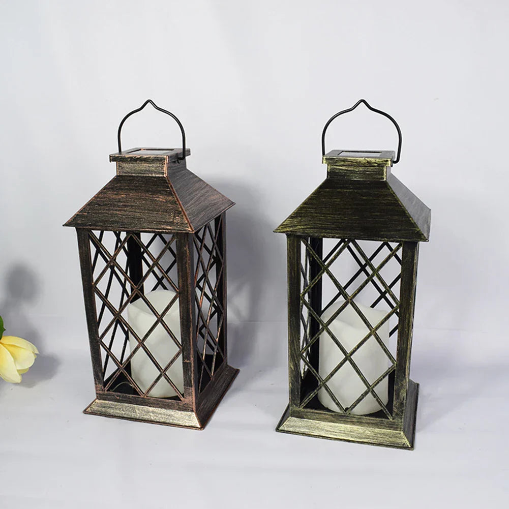 SunGlow – Solar-powered garden lantern with warm LED light (29 cm)